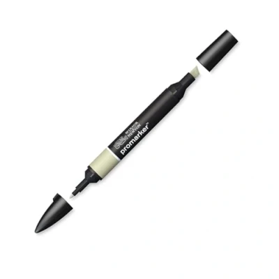 Abbildung von Winsor &amp; Newton &quot; ProMarker 0203219 Professioneller Layoutmarker 2 Spitzen, fein breit für Zeichnungen, Design Layouts Kaki