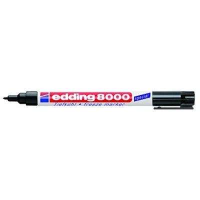 Abbildung von Tiefkühlmarker edding® 8000, Strichstärke 1mm, schwarz