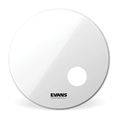 Abbildung von Evans BD20RSW Resonanzfell für Bassdrum 50,8 cm (20 Zoll) Loch 12,7 (5 weiß