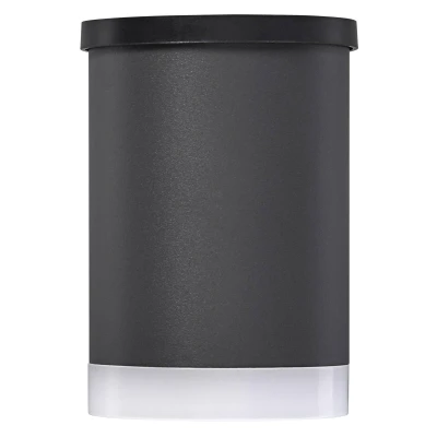 Abbildung von Ledvance ENDURA STYLE SOLAR OXFORD Außenleuchte, 0,5W, 50lm, Wandleuchte, dunkelgrau, indirekte Beleuchtung, wiederaufladbarer Akku, IP44 Schutzklasse, 3.000K Farbtemperatur, warmweiße Lichtfarbe
