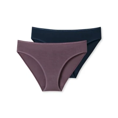 Abbildung von Schiesser 4PACK Essentials Slip, Damen, Größe: 46, Blau
