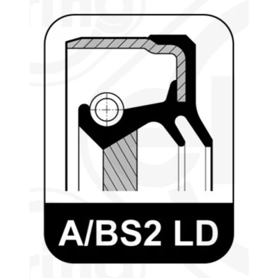 Abbildung von ELRING 871.070 Wellendichtring, Schaltgetriebe VOLKSWAGEN: Golf 7 Schrägheck, Tiguan I, Passat B6 Variant, AUDI: A3 Sportback, SKODA: Octavia 3 Combi