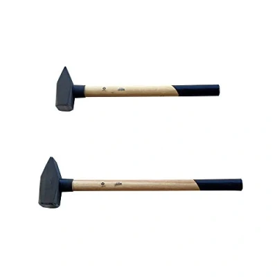 Abbildung von Schlosserhammer Hammer Vorschlaghammer 3/4/kg je 1 Set 2 tlg Holzstiel