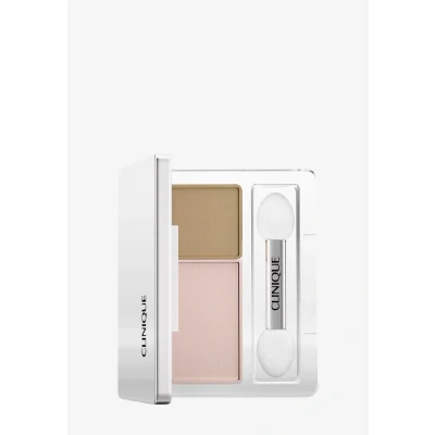 Abbildung von Clinique ALL About Shadow DUO Lidschattenpalette, Damen, Größe: 1.7 g, Seashell pink / fawn satin