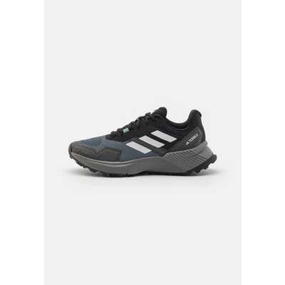 Abbildung von Adidas Terrex Soulstride RAIN.RDY Trail Laufschuh Trail, Damen, Größe: 44, Core black/crystal white/grey four Schuhe