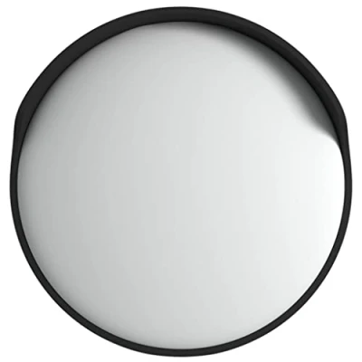 Abbildung von vidaXL Außenspiegel Traffic Konvex schwarz Ø45cm Polycarbonat