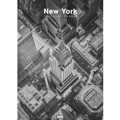 Abbildung von DUMONT New York 2025 Posterkalender, 50x70cm, Foto Kalender mit außergewöhnlichen Schwarz Weiß Aufnahmen, zeigt die atemberaubende Architektur