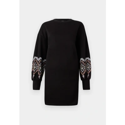 Abbildung von ONLY Onlbrooke Flower Dress Freizeitkleid, Damen, Größe: XXS, Black