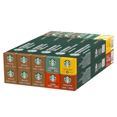 Abbildung von STARBUCKS House Blend Variety Pack by Nespresso, Kaffeekapseln 10 x (100 Kapseln) Exklusiv bei Amazon