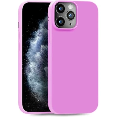 Abbildung von MyGadget Hülle kompatibel mit iPhone 11 Pro robuste Handyhülle TPU Case Slim Silikonhülle Back Cover Kratzfest Schutzhülle matt Lila [ hell ]