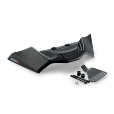 Abbildung von Puig 21135J Naked Front Downforce Spoiler Mattschwarz