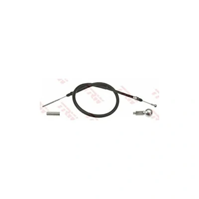 Abbildung von TRW GCH484 Handbremsseil 1041, 840 Scheibenbremse PEUGEOT: 807, CITROËN: C8, LANCIA: Phedra