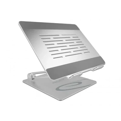 Abbildung von Delock Tablet und Notebook Standhalterung verstellbar Aluminium