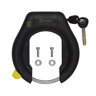 Abbildung von Auvray Antivol Hufeisen Evo Lock Erwachsene, Unisex, Schwarz, Einheitsgröße