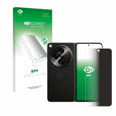 Abbildung von upscreen Anti Spy Blickschutzfolie für OnePlus Open Privacy Screen Displayschutz Folie [Sichtschutz, Blaulichtfilter]