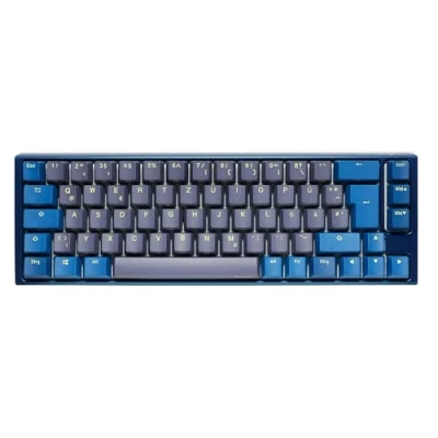 Abbildung von Ducky One 3 Daybreak Mechanische Gaming Tastatur Deutsches Layout im SF Format (65% Keyboard) mit Cherry MX Silent Red Switches, Hot Swap fähig (Kailh Sockeln) und RGB Beleuchtung