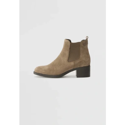 Abbildung von Tamaris Ankle Boot, Damen, Größe: 36, Taupe Schuhe