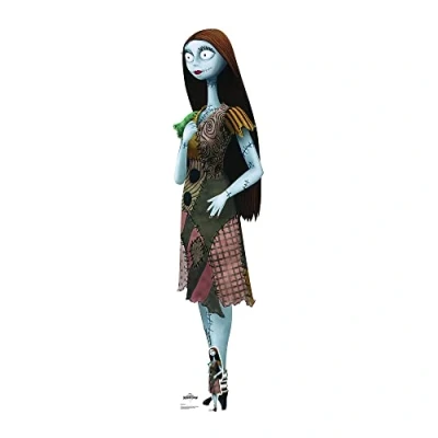 Abbildung von STAR CUTOUTS SC1691 Sally The Nightmare Before Christmas Kingdom Hearts, Pappaufsteller in Lebensgröße, mit gratis Mini Größe, groß