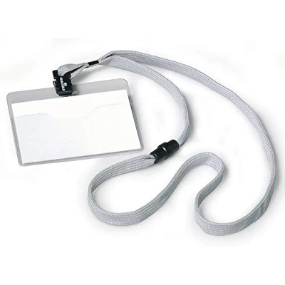 Abbildung von Durable Namensschild 60x90mm mit Textilband VE=10 Stück