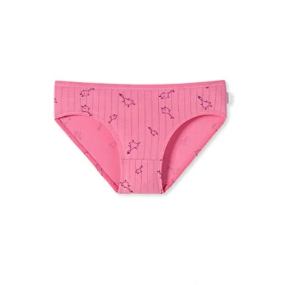 Abbildung von Schiesser Mädchen Slip Unterhosen Unterwäsche, pink Bedruckt, 104