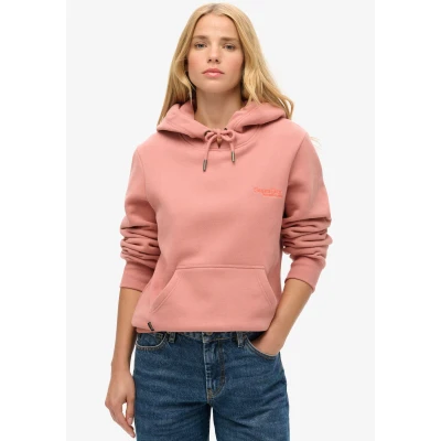 Abbildung von Superdry Essential LOGO Sweatshirt, Damen, Größe: 42, Ash rose