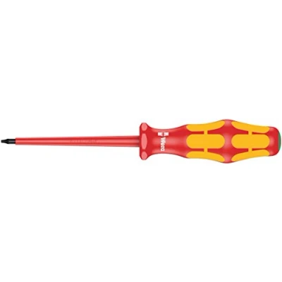 Abbildung von Wera 167 i VDE isolierter TORX Schraubendreher, Acryl, Farbig, TX 5 x 80 mm