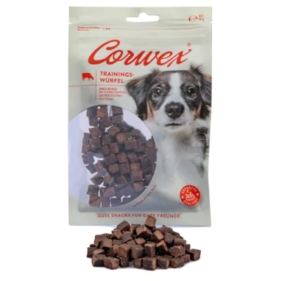 Abbildung von Corwex Trainingswürfel (70g, Rind) Hundesnacks mit Rind, Monoprotein, Trainee Snack, getreidefreie Leckerlie fürs Hundetraining