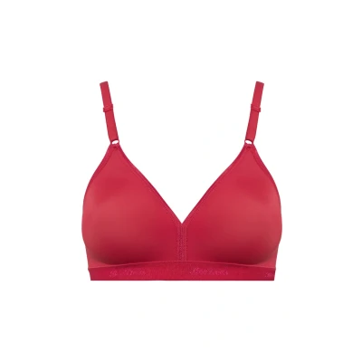 Abbildung von Beedees Softmicrofun Triangel BH, Damen, Größe: 80C, Dunkelrot
