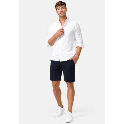 Abbildung von Indicode Jeans Aalborg Shorts, Herren, Größe: Small, Navy