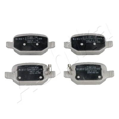 Abbildung von ASHIKA 51 00 0208 Bremsbelagsatz Hinterachse FIAT: 500L