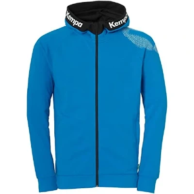 Abbildung von Kempa Core 26 Hood Jacket Herren Jungen Kapuzen Jacke Trainings Sweatshirt Hoody Pullover mit Kapuze Handball Volleyball Indoor Gym Fitness