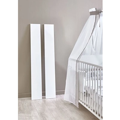 Abbildung von moebel dich auf Babyzimmer Aliya in weiß verschiedenen Varianten Kinderzimmer Babymöbel Komplettset (Umbauseiten Set)