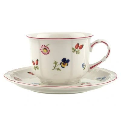 Abbildung von Villeroy &amp; Boch Petite Fleur Frühstückstasse mit Untertasse 2tlg.