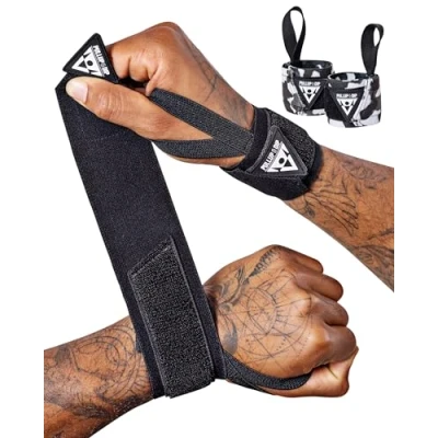 Abbildung von Pullup &amp; Dip Handgelenkschutz Wrist Wraps Handgelenk Bandagen für Fitness, Calisthenics