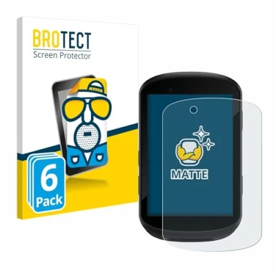 Abbildung von BROTECT Entspiegelungs Schutzfolie für Garmin Edge 530 / 830 (6 Stück) Matte Displayschutz Folie, Anti Reflex, Fingerprint