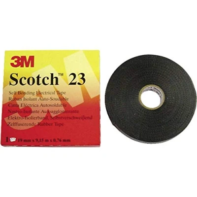 Abbildung von 3M HT002001309 23 Scotch Band, Ethylen Propylen Kautschuk, SelbstverschWeißend, 19 mm x 9.15 m