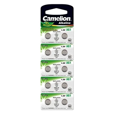 Abbildung von AGI Alkaline Knopfzelle CAMELION AG1/LR60/LR621/364 Original