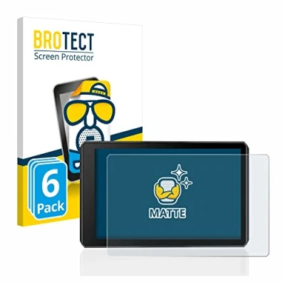 Abbildung von BROTECT Entspiegelungs Schutzfolie für Garmin zumo XT2 (6 Stück) Matte Displayschutz Folie, Anti Reflex, Fingerprint