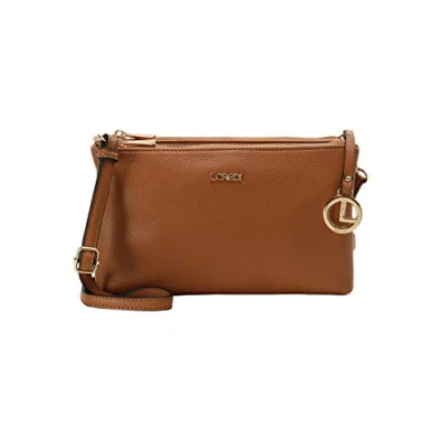 Abbildung von L.CREDI ELLA Umhängetasche, Damen, Größe: One Size, Cognac