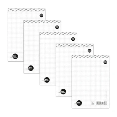 Abbildung von Staufen Style Notizblock 5 Blöcke je 50 Blatt, DIN A5, 70 g/m² kariert, ohne Deckblatt