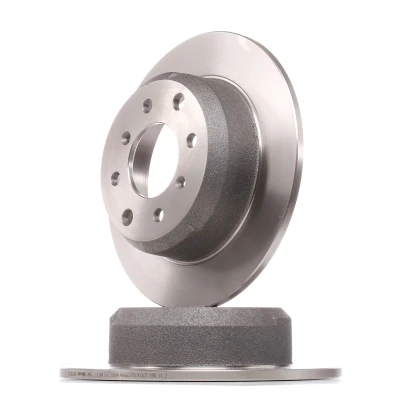 Abbildung von BREMBO 08.1365.10 Bremsscheibe 267 9,4 4 voll mit Schrauben ALFA ROMEO: Spider, 1750 2000, Giulia Limousine