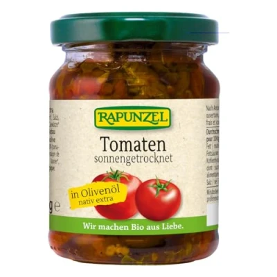 Abbildung von Rapunzel Tomaten getrocknet in Olivenöl 120 g