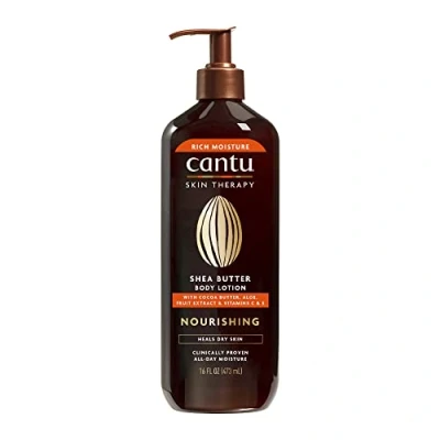Abbildung von CANTU Skincare Shea Butter Pflegende Body Lotion 473 ml (1er Pack) (Verpackung kann variieren)