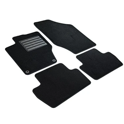 Abbildung von MDM SP 606 Fußmatten Velours Autoteppich passend für Citroen C4 II / DS4 10.2010&gt;12.2020, black