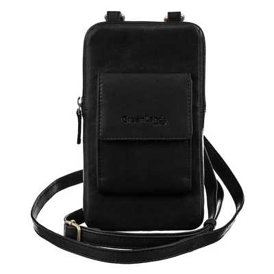 Abbildung von GreenLand Nature Handytasche &quot;Black Nappa&quot;
