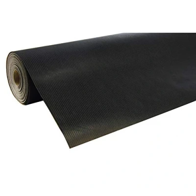 Abbildung von Clairefontaine 507229C Rolle Geschenkpapier (250 x 0,7 m, spezielle Breite, Kraftpapier, strapazierfähig) 1 Stück schwarz
