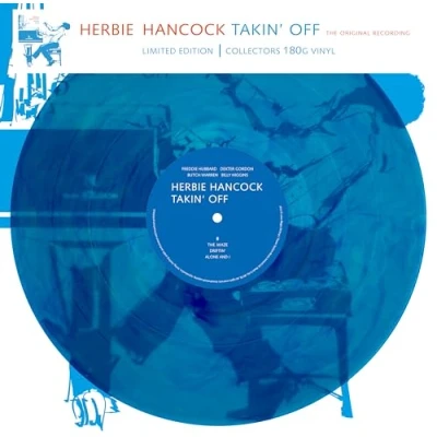 Abbildung von Herbie Hancock Takin&#039; Off (Limited Edition) (Numbered) (Blue Marbled) (LP)
