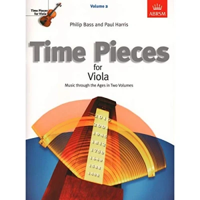 Abbildung von Time Pieces for Viola, Volume 2: Music through the Ages in Two Volumes (Time (ABRSM))