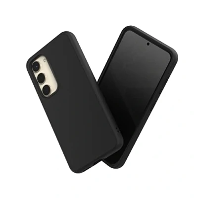 Abbildung von RhinoShield Case kompatibel mit [Galaxy S23] SolidSuit Stoßdämpfende &amp; schlanke Schutzhülle Premium Finish 3.5 Meter Fallschutz Klassik Schwarz