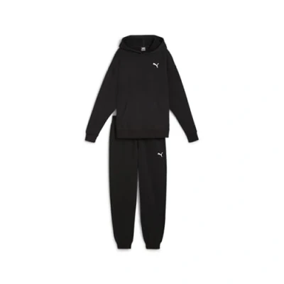 Abbildung von Puma Loungewear Tracksuit SET Trainingsanzug, Damen, Größe: Small, Black